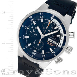 IWC Aquatimer 2123/2500 stainless steel 44mm auto watch