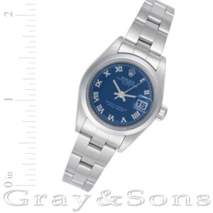 Rolex Date 79160 stainless steel 26mm auto watch