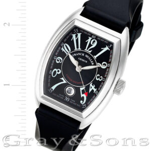 Franck Muller Conquistador 8005SC stainless steel 33mm auto watch