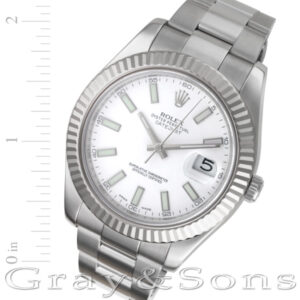 Rolex Datejust II 116334 stainless steel 41mm auto watch