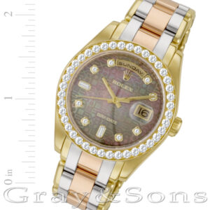 Rolex Masterpiece 18948 18k 63700mm auto watch