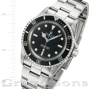 Rolex Submariner No Date 5513 stainless steel 40mm auto watch