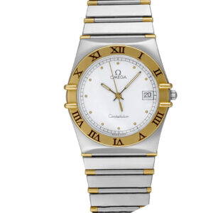 Omega Constellation 18k & steel 32mm Quartz watch