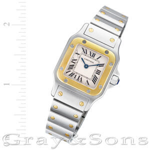 Cartier Santos W20012C4 18k & steel 24mm Quartz watch