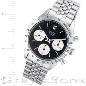 Rolex Daytona 6239 stainless steel 38mm Manual watch