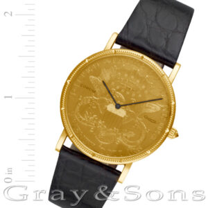 Corum 18k 35mm Quartz watch