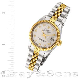 Rolex Datejust 69173 18k & steel 26mm auto watch