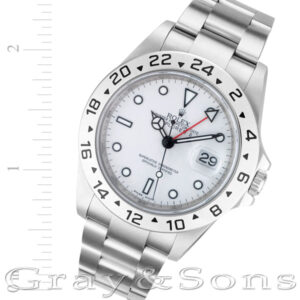 Rolex Explorer II 16570T stainless steel 40mm auto watch