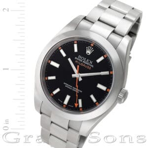 Rolex Milgauss 116400 stainless steel mm auto watch