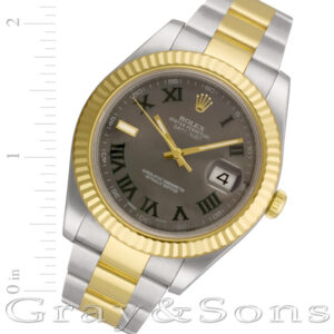 Rolex Datejust II 116333 18k & steel 41mm auto watch