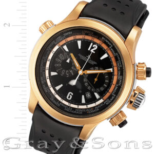 Jaeger LeCoultre Master Compressor 176.24 18k rose gold & titanium 46mm auto wat