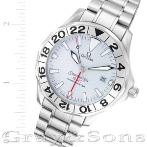 Omega Seamaster 25382000 stainless steel 41mm auto watch