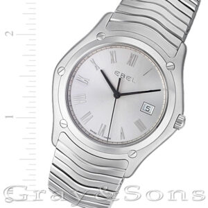 Ebel Classic Wave 9255f51 stainless steel 41mm Quartz watch