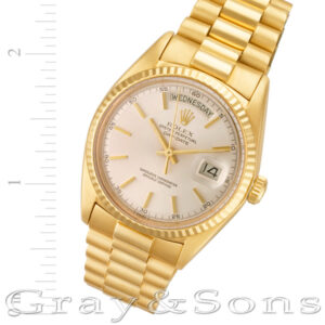 Rolex Day-Date 1803 18k 36mm auto watch