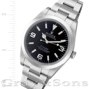 Rolex Explorer 212470 stainless steel 39mm auto watch