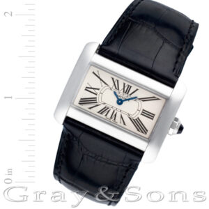 Cartier Divan W6300255 stainless steel 32mm Quartz watch