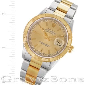 Rolex Datejust 16263 18k & steel 36mm auto watch