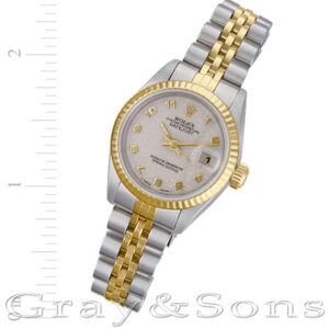 Rolex Datejust 69173 18k & steel 26mm auto watch