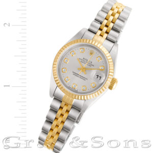 Rolex Datejust 79173 18k & steel 26mm auto watch