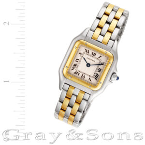 Cartier Panthere 18k & steel 22mm Quartz watch