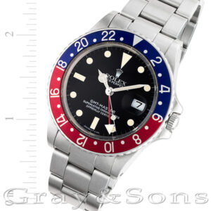 Rolex GMT-Master 16750 stainless steel 40mm auto watch