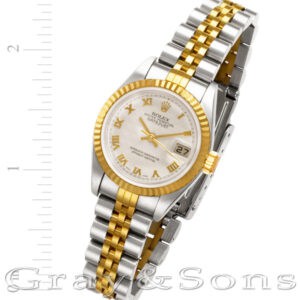 Rolex Datejust 79173 18k & steel 26mm auto watch