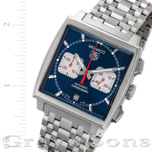 Tag Heuer Monaco CW2113-0 stainless steel 39mm auto watch