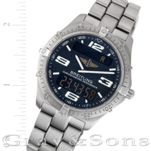 Breitling Aerospace E75362 titanium 38mm Quartz watch