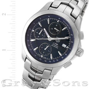 Tag Heuer Link GP2963 stainless steel 40mm auto watch