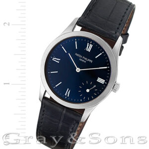 Patek Philippe Calatrava 5026 white gold 33mm auto watch