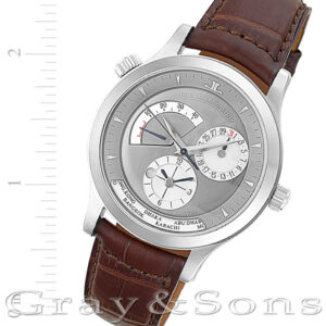 Jaeger LeCoultre Master Geographic 142.3.92 18k 38mm auto watch