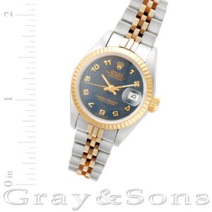 Rolex Datejust 69173 18k & steel 26mm auto watch