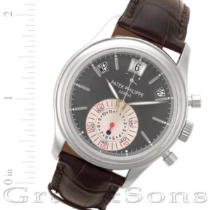 Patek Philippe Annual Calendar 5960P/001 platinum 40mm auto watch