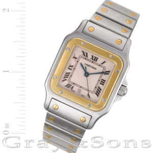 Cartier Santos W20011C4 18k & steel 29mm Quartz watch