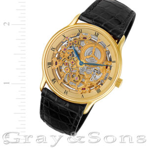 Audemars Piguet Skeleton 227077 18k 34mm auto watch