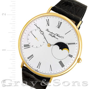 IWC Moon Phase 18k 46mm Manual watch