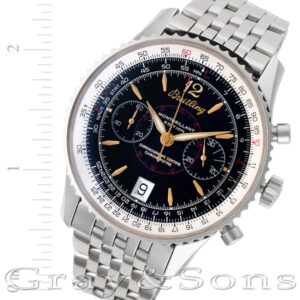 Breitling Montbrillant A48330 stainless steel 43mm Manual watch