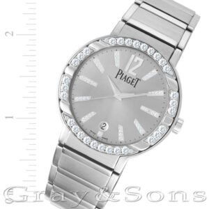 Piaget Polo P10183 18k white gold 38mm auto watch