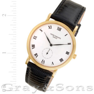 Patek Philippe Calatrava 3919 18k 33mm Manual watch