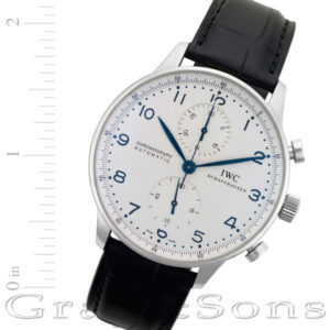 IWC Portuguese IW371446 stainless steel 41mm auto watch