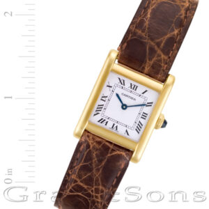 Cartier Tank w1529856 18k 22.5mm Manual watch