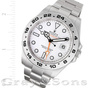 Rolex Explorer II 216570 stainless steel 42mm auto watch