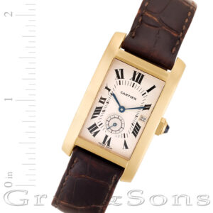 Cartier Tank Francaise 001786 18k 24mm Quartz watch