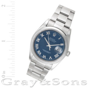 Rolex Datejust 16220 stainless steel 36mm auto watch