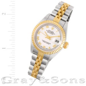 Rolex Datejust 79173 18k & steel 26mm auto watch