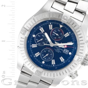 Breitling Super Avenger a13370 stainless steel 48mm auto watch