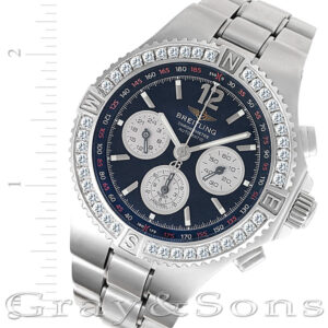 Breitling Hercules a39363 stainless steel 44mm auto watch