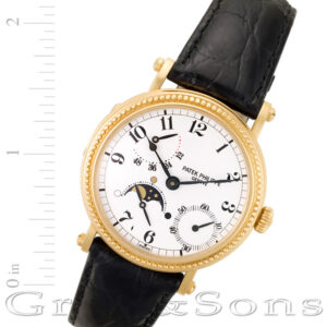 Patek Philippe Power Reserve 5015 18k 36mm auto watch