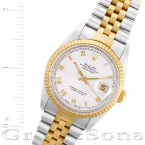 Rolex Datejust 16233 18k & steel 36mm auto watch