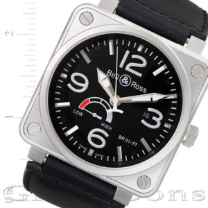 Bell & Ross Aviation BR01-97 stainless steel 46mm auto watch